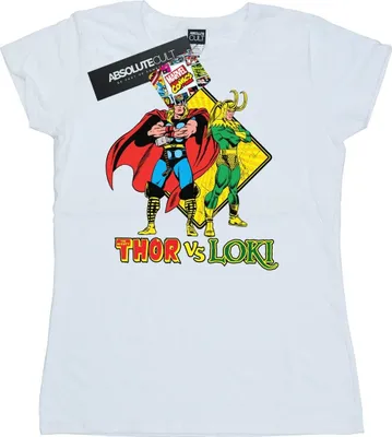 Produktbild von Marvel - T-Shirt für Damen BI29701 (M) (Weiß)