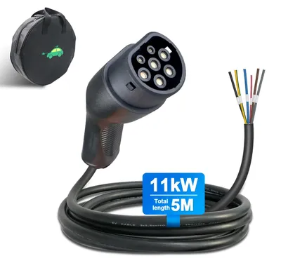 Image de Chargeur pour véhicule électrique, connecteur de type 2, haute performance, 5 mètres