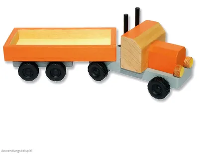 Produktbild von LKW Holz Bausatz Kinder ab 9 Jahren