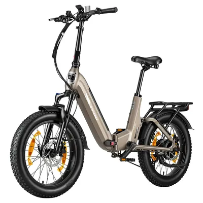Produktbild von TTGO F7 Pedelec für Erwachsene, 250W Motor, 48V 15Ah Akku, 20"×3,0 Zoll Reifen, Elektrofahrrad für Stadtpendeln