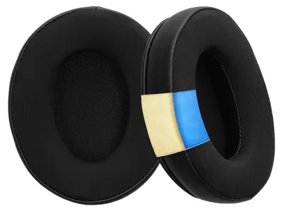 Produktbild von kwmobile 2x Kunstleder Ohr Polster für Sennheiser HD280 Pro Ohrpolster - Ersatz Ohrpolster - Kopfhörer Ersatzteile - Kopfhörer Ersatzpolster mit
