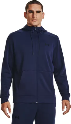 Produktbild von Under Armour Ua Armor Fleece Fz Hoodie-Nvy 1373357-410__LG