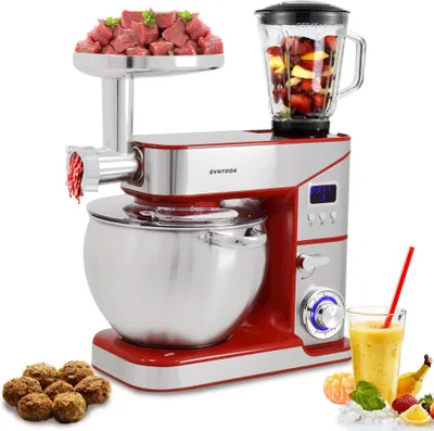 Image de robot de cuisine 10,0 l Ziglus avec hachoir | Mixeur | Pétrin à pâte
