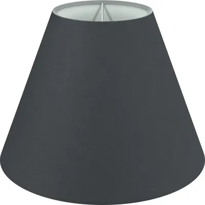 Produktbild von Wogati® Premium Lampenschirm E14/E27 Baumwolle | Schwarz / Größe: XS