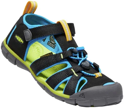 Produktbild von Keen Seacamp II Cnx Jugendliche Black/Brilliant Blue Größe EU 38