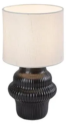 Image de Rabalux 74058 Lampes de table Glimo noir céramique E14