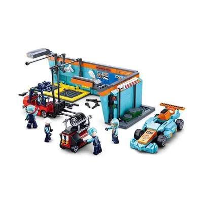 Produktbild von Sluban 0765 - Boxengasse - Neu