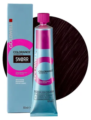 Produktbild von Goldwell Colorance Cover Plus Elumenated, Rot, 5N@RR, Light Brown Elumenated Intense Red, Unisex, 60 ml, Alle Haare