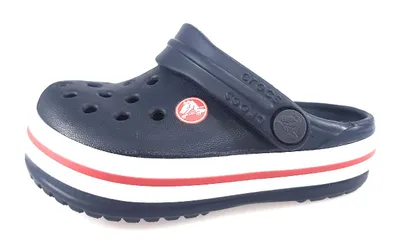 Produktbild von Crocs Uni Kinder Crocband Clog T Clog, Navy/Red, 27/28 EU