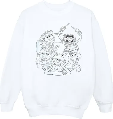 Produktbild von Disney - "The Muppets" Sweatshirt für Herren BI42324 (S) (Weiß)