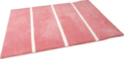 Produktbild von Clarissa Badematte Badteppich Badvorleger Duschvorleger Badezimmerteppich 70x100cm Lima II altrosa