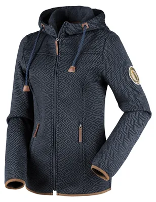 Produktbild von LASCANA ACTIVE Fleecejacke marine Größe 40/42