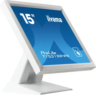 Obrázok produktu pre iiyama T1531SR-W5, 38,1 cm (15"), 1024 x 768 px, 300 cd/m², 0,297 x 0,297 mm, 700:1, 8 ms