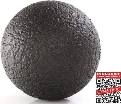 Image de Gymstick Active Recovery Balle de massage 10 Cm Noir 10 cm Noir 10 cm