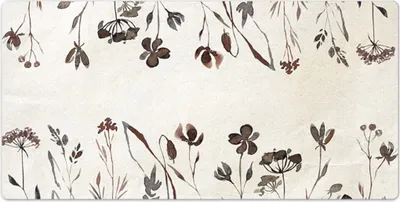 Produktbild von Laptop Schreibtischmatte - 120x60 cm - Mauspad - Tischunterlage - Blumenschatten
