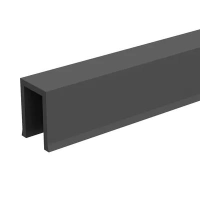 Produktbild von SLID'UP Pocket Door Führungsprofil U-Profil PVC