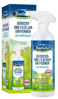 Produktbild von Bactador Geruchs- und Fleckenentferner Spray 750 ml