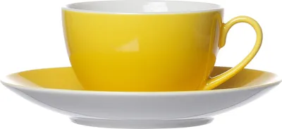 Obrázek produktu pro Ritzenhoff & Breker DOPPIO šálek na kávu s podšálkem 200 ml žlutý