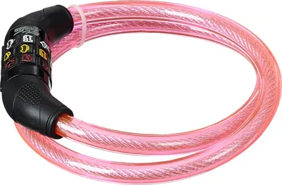 Produktbild von Symbolkabelschloss Kinder, L = 80 cm, Ø = 12 mm, rosa, Point, 12027201