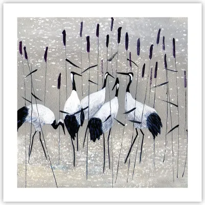 Produktbild von Poster - Poster ohne Rahmen - Vogel Natur Wasser - 50x50 cm - Wand Bild - Wanddeko - Wandbilder - Kunstposter - Wandposter - Bilder - Kunstdruck - Wanddekoration - Wandbild - P2XAC50x50-3687