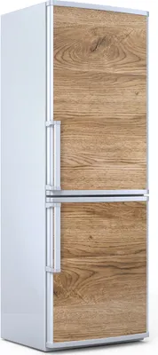 Produktbild von Magnete Dekorative - 60 cm x 180 cm - Küche Magnetmatte Kühlschrankmagnete - Helles Holz