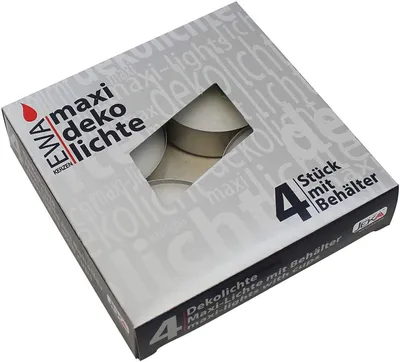 Obrázok produktu pre 1 x EWA/JEKA - 4 čajové sviečky Maxi