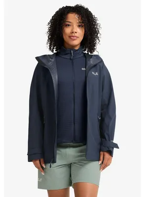 Produktbild von Jack Wolfskin Damen Winterjacke Litestride 3IN1 Jacket W Blau M