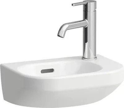 Produktbild von Laufen LF Lua HWB, 81508.0, 1HL, mÜL, asymm., HL re., 360x250, weiß, 1 Stk.