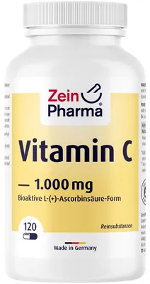 Obrázek produktu pro Zein Pharma vitamín C, 1000 mg, 120 kapslí 13819