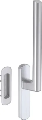 Immagine prodotto di Set di maniglie MACO HS 12, interne, TS 69-78 mm, alluminio anodizzato argento (103638)