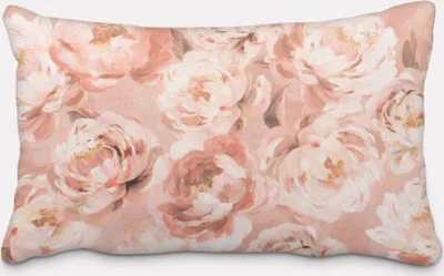 Produktbild von SCHÖNER LEBEN. Kissenhülle Velvet Deluxe Romantic Peony Dream Pfingst Größe 60x80cm (HxB) 60x80cm (HxB) Größe