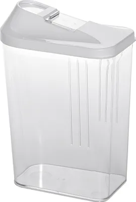 Image de keeeper boîte à vrac et à provisions, 1,5 litre, blanc