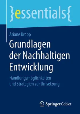 Obrázek produktu pro Grundlagen der Nachhaltigen Entwicklung