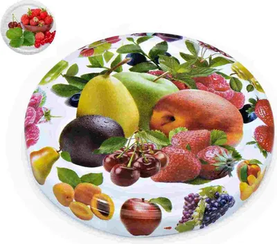 Obrázok produktu pre viečka na poháre 10ks. FI66/4 Ovocie/zelenina
