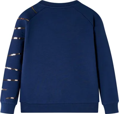Produktbild von vidaXL Kinder-Sweatshirt Marineblau 116