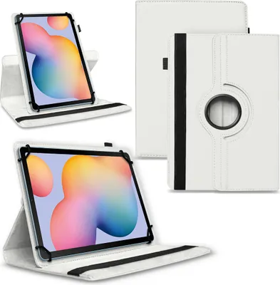 Produktbild von Tablet Hülle für Xiaomi Redmi Pad 2 2025 Tasche Schutzhülle Case 360° DrehbarFarben:Weiss