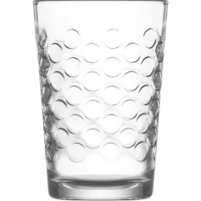 Produktbild von 12er Trinkgläser Gläser Wassergläser Wasserglas Glas Trinkglas Punktestruktur