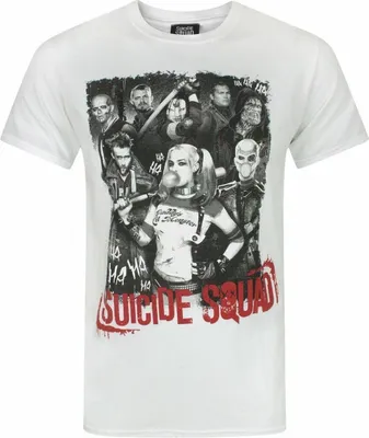 Obrázek produktu pro Suicide Squad - pánské tričko NS7309 (L) (Bílá)
