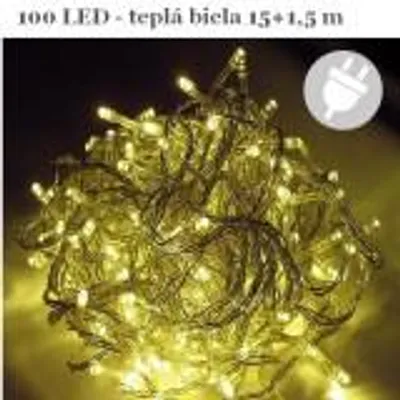 Obrázek produktu pro LEX 100 LED pohádková světla pro vnitřní použití, transparentní, 15 m