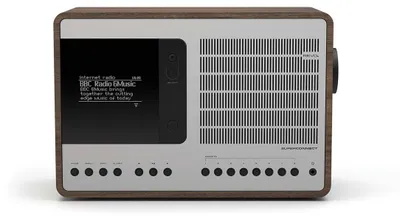 Produktbild von REVO SuperConnect DAB+ / FM / Bluetooth Internet Radio Walnuss-Silber