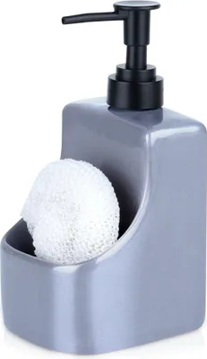 Immagine prodotto di Dosatore detersivo 400 ml con portaspugna e spugnetta