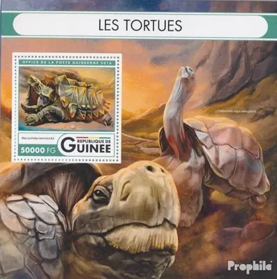 Produktbild von Briefmarken Guinea 2016 Mi Block 2703 (kompl. Ausgabe) postfrisch Schildkröten