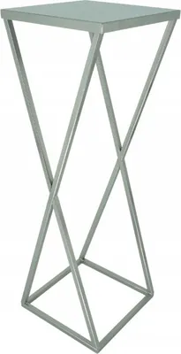 Produktbild von Moderner Loft Blumenständer SILBER XENA 260/K-12-1P-70S