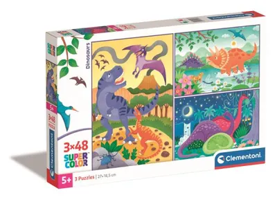 Immagine prodotto di Clementoni Puzzle 3x48el Dinozaury. Noli 25288