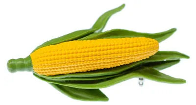 Produktbild von Mais Maiskolben Brosche Miniblings Anstecknadel Gemüse Lebensmittel Essen Gummi