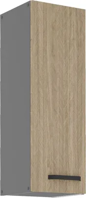 Produktbild von Küche SCANDI Hängeschrank 30 cm Fischgrät Küchenzeile Küchenblock Einbauküche