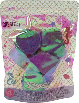 Produktbild von Create it! Mermaid Bruisballen, 6st