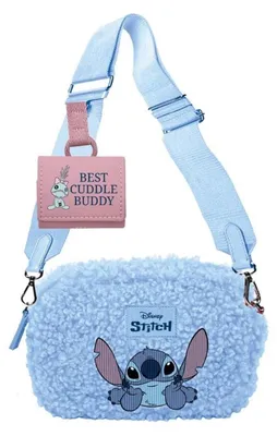 Produktbild von Lilo & Stitch Handtasche Uni Stitch - Best Cuddle Buddy blau Standard