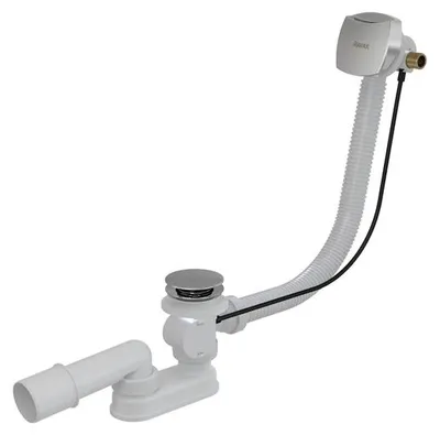 Produktbild von Badewannensiphon mit Überlauf Ravak 80 B H/K, Chrom