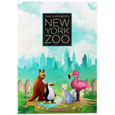 Obrázok produktu pre Feuerland New York Zoo, Stolová hra, Stratégie, 10 rok / roky, 30 min, Rodinná hra